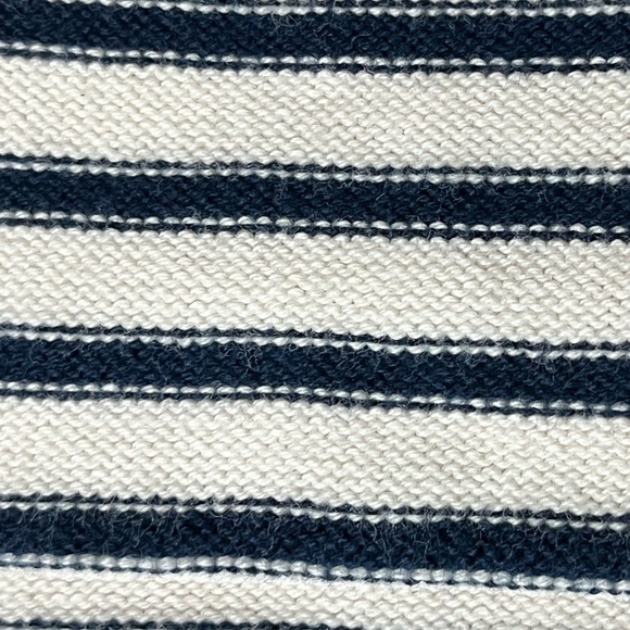 Roxy Black & White Striped V-Neck Hoodie Pullover Top Women’s L - Picture 10 of 10